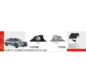 Протитуманки EU-type 2011-2014 (2 шт, галогенні) для Toyota Camry рр Протитуманки EU-type 2011-2014 (2 шт, галогенні) для Toyota Camry рр