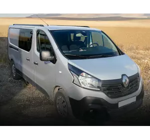 Інтегровані рейлінги (чорні) Коротка база для Fiat Talento 2016-2024 рр Інтегровані рейлінги (чорні) Коротка база для Fiat Talento 2016-2024 рр