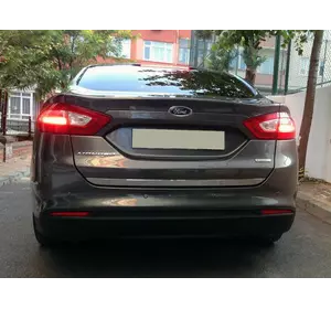 Кромка багажника (нерж) для Ford Fusion 2012-2020 рр Кромка багажника (нерж) для Ford Fusion 2012-2020 рр