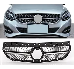 Передня решітка 2015-2018 (Diamond Black) для Mercedes B-class W246 рр Передня решітка 2015-2018 (Diamond Black) для Mercedes B-class W246 рр