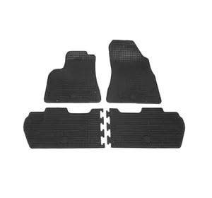 Гумові килимки (4 шт, Doma) для Citroen Berlingo 2008-2018 рр Гумові килимки (4 шт, Doma) для Citroen Berlingo 2008-2018 рр