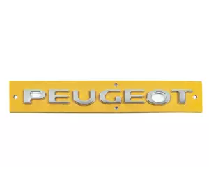 Напис Peugeot 8665.VF (180мм на 16мм) для Peugeot 308 2007-2013 рр