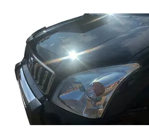 Дефлектор капоту (HIC) для Toyota Land Cruiser Prado 120 Дефлектор капоту (HIC) для Toyota Land Cruiser Prado 120