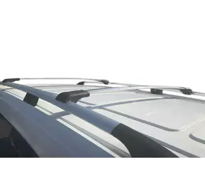 Перемички на рейлінги під ключ (2 шт) Чорний для Mercedes Vito / V-class W447 2014-2024 рр Перемички на рейлінги під ключ (2 шт) Чорний для Mercedes Vito / V-class W447 2014-2024 рр