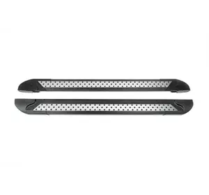 Бокові пороги Vision New Black (2 шт., Алюміній) для Toyota Yaris/Yaris Cross 2020-2024 рр Бокові пороги Vision New Black (2 шт., Алюміній) для Toyota Yaris/Yaris Cross 2020-2024 рр