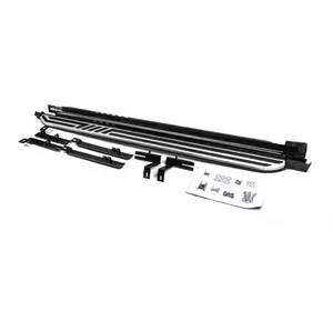 Бокові пороги Оригінал V1 (2 шт, алюміній) для Peugeot 5008 2017-2024 рр Бокові пороги Оригінал V1 (2 шт, алюміній) для Peugeot 5008 2017-2024 рр