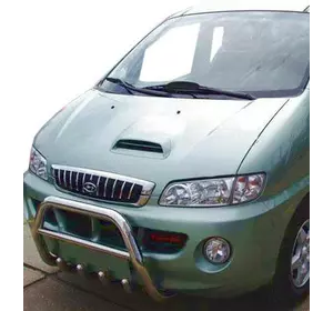 Кенгурятник (нерж.) для Hyundai H200, H1, Starex 1998-2007 рр Кенгурятник (нерж.) для Hyundai H200, H1, Starex 1998-2007 рр