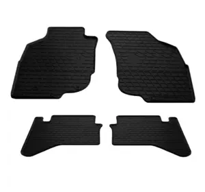 Гумові килимки (4 шт, Stingray Premium) для Toyota Hilux 2006-2015 рр Гумові килимки (4 шт, Stingray Premium) для Toyota Hilux 2006-2015 рр