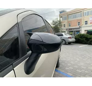 Накладки на дзеркала BMW-Style (2 шт) для Fiat Linea 2006-2018 рр
