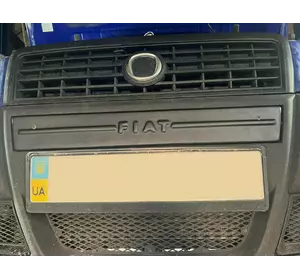 Середня зимова накладка на решітку Матова для Fiat Doblo I 2005-2010 рр Середня зимова накладка на решітку Матова для Fiat Doblo I 2005-2010 рр