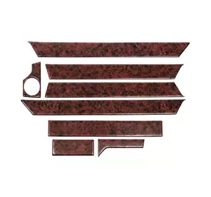 Накладки на панель (Meric) Титан для Mercedes E-сlass W124 1984-1997 рр Накладки на панель (Meric) Титан для Mercedes E-сlass W124 1984-1997 рр