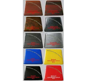 Накладки в салон (kit-1) Червоний для Chevrolet Epica 2006-2024 рр