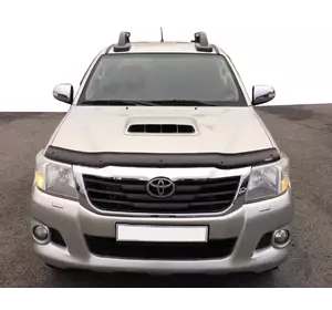 Дефлектор капота 2011-2015 (EuroCap) для Toyota Hilux рр Дефлектор капота 2011-2015 (EuroCap) для Toyota Hilux рр