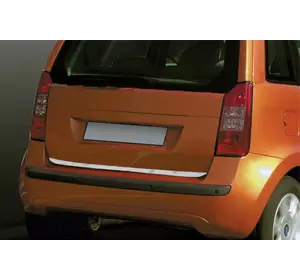 Кромка багажника (нерж.) для Fiat Idea 2003 -2024 Кромка багажника (нерж.) для Fiat Idea 2003 -2024