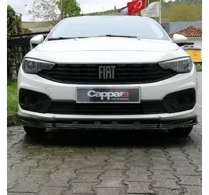 Передня лип накладка (ABS) для Fiat Tipo 2016-2024 рр Передня лип накладка (ABS) для Fiat Tipo 2016-2024 рр