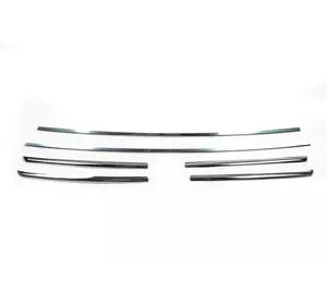 Накладки на решітку радіатора 2006-2014 (6 шт, нерж.) УЦІНКА для Fiat Ducato 2006-2024 та 2014-2024 рр Накладки на решітку радіатора 2006-2014 (6 шт, нерж.) УЦІНКА для Fiat Ducato 2006-2024 та 2014-2024 рр