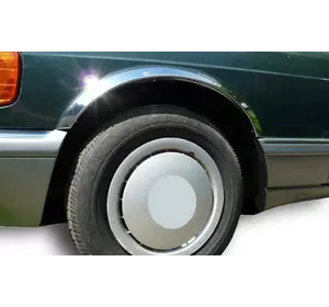 Накладки на арки (4 шт, нерж) для Mercedes S-сlass W126 Накладки на арки (4 шт, нерж) для Mercedes S-сlass W126