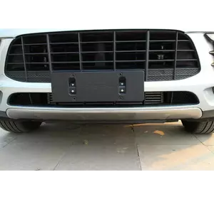 Передня і задня накладки (2 шт) для Porsche Macan 2014-2024 рр Передня і задня накладки (2 шт) для Porsche Macan 2014-2024 рр