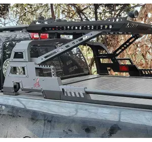 Роллбар з кошиком Dakar (під ролети) для Toyota Tundra 2007-2024 рр Роллбар з кошиком Dakar (під ролети) для Toyota Tundra 2007-2024 рр