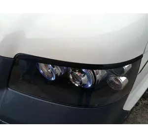 Війки (2 шт., пласт, чорні) Чорний мат для Volkswagen T5 Multivan 2003-2010 рр Війки (2 шт., пласт, чорні) Чорний мат для Volkswagen T5 Multivan 2003-2010 рр