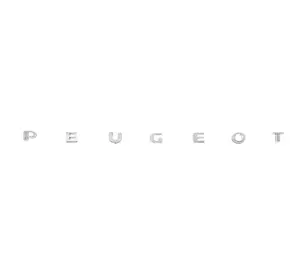 Напис Peugeot (630мм на 25мм) для Peugeot Partner 1996-2008 років