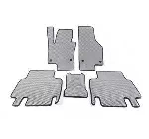 Поліуретанові килимки (2 ряди, EVA, сірі) для Volkswagen Sharan 2010-2024 рр