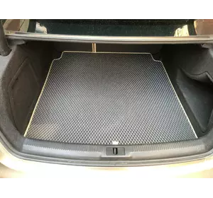 Килимок багажника Sedan (EVA, чорний) для Ауди A4 B8 2007-2015 рр