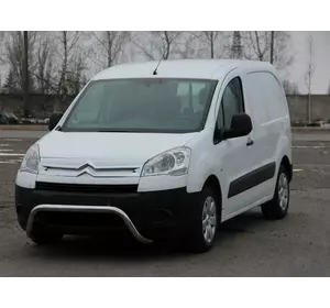 Кенгурятник WT007 (нерж.) для Citroen Berlingo 2008-2018 рр Кенгурятник WT007 (нерж.) для Citroen Berlingo 2008-2018 рр