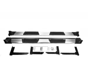 Бічні труби B53T1930 (2 шт., нерж) для Fiat Fullback 2016-2024 рр Бічні труби B53T1930 (2 шт., нерж) для Fiat Fullback 2016-2024 рр