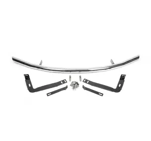 Передній захист ST008 (нерж.) для Mercedes Sprinter W907/W910 2018-2024 рр Передній захист ST008 (нерж.) для Mercedes Sprinter W907/W910 2018-2024 рр