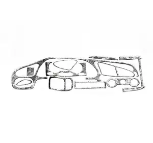 Накладки на панель Титан для Chevrolet Lanos