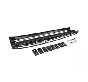 Бокові пороги Оригінальний дизайн V2 (2шт) для Hyundai Tucson TL 2016-2021рр Бокові пороги Оригінальний дизайн V2 (2шт) для Hyundai Tucson TL 2016-2021рр