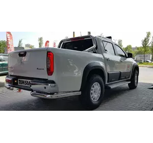 Задній захист AK003 (нерж, 60 мм) для Mercedes X class Задній захист AK003 (нерж, 60 мм) для Mercedes X class