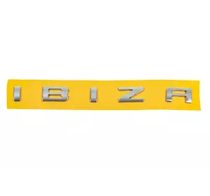 Напис Ibiza 6L6853687A (275мм на 25мм) для Seat Ibiza 2002-2009 рр
