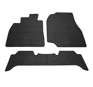Гумові килимки (4 шт, Stingray Premium) для Toyota Land Cruiser 100 Гумові килимки (4 шт, Stingray Premium) для Toyota Land Cruiser 100