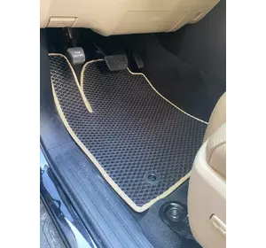 Поліуретанові килимки 3 ряди (EVA, чорні) Середній ряд - 3 місця для Toyota Sequoia 2007-2022рр Поліуретанові килимки 3 ряди (EVA, чорні) Середній ряд - 3 місця для Toyota Sequoia 2007-2022рр
