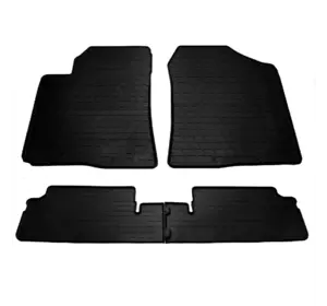 Гумові килимки (4 шт, Stingray Premium) для Toyota Corolla Verso 2004-2009 Гумові килимки (4 шт, Stingray Premium) для Toyota Corolla Verso 2004-2009