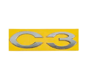 Напис C3 (113мм на 30мм) для Citroen C-3 2010-2017рр