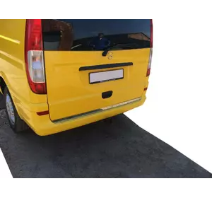 Кант на кришку багажника (нерж) для Mercedes Viano 2004-2015 рр Кант на кришку багажника (нерж) для Mercedes Viano 2004-2015 рр