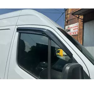 Вітровики (2 шт, Sunplex Sport) для Mercedes Sprinter W907/W910 2018-2024 рр Вітровики (2 шт, Sunplex Sport) для Mercedes Sprinter W907/W910 2018-2024 рр