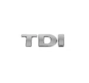 Напис Tdi Під оригінал, Всі букви хром для Volkswagen T5 Multivan 2003-2010 рр Напис Tdi Під оригінал, Всі букви хром для Volkswagen T5 Multivan 2003-2010 рр