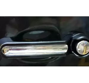 Накладки на ручки (нерж) для Jeep Wrangler 2007-2017рр Накладки на ручки (нерж) для Jeep Wrangler 2007-2017рр