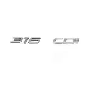 Напис 316 cdi для Mercedes Sprinter 2018-2024 рр