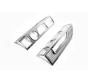 Накладки на стопи з вигином (2006-2014, 2 шт, пластик) для Fiat Ducato 2006-2024 та 2014-2024 рр Накладки на стопи з вигином (2006-2014, 2 шт, пластик) для Fiat Ducato 2006-2024 та 2014-2024 рр