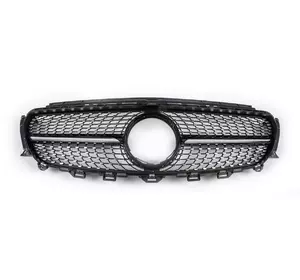 Передня решітка Diamond Black (2016-2019) З місцем під камеру для Mercedes E-сlass W213 2016 -2024 рр Передня решітка Diamond Black (2016-2019) З місцем під камеру для Mercedes E-сlass W213 2016 -2024 рр