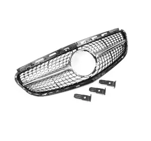 Передня решітка Diamond Silver (2013-2016) для Mercedes E-сlass W212 рр Передня решітка Diamond Silver (2013-2016) для Mercedes E-сlass W212 рр