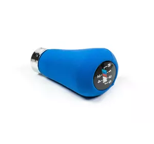 Ручка КПП ОЕМ (кожзам, синя гладка) для BMW 5 серія E-34 1988-1995 рр Ручка КПП ОЕМ (кожзам, синя гладка) для BMW 5 серія E-34 1988-1995 рр