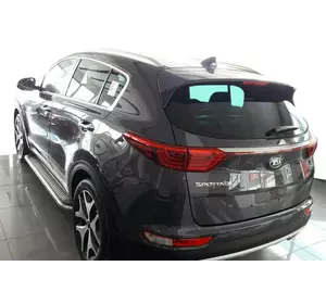 Бокові пороги Maydos V2 (2 шт., алюміній -2024 нерж) для Kia Sportage 2015-2021 рр Бокові пороги Maydos V2 (2 шт., алюміній -2024 нерж) для Kia Sportage 2015-2021 рр