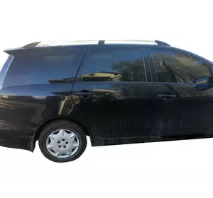 Рейлінги Хром (2 шт., алюм) для Mitsubishi Grandis 2003-2011 рр Рейлінги Хром (2 шт., алюм) для Mitsubishi Grandis 2003-2011 рр