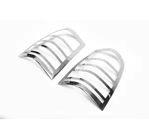 Накладки на стопи (2 шт, нерж.) для Mercedes Vito W638 1996-2003 років Накладки на стопи (2 шт, нерж.) для Mercedes Vito W638 1996-2003 років